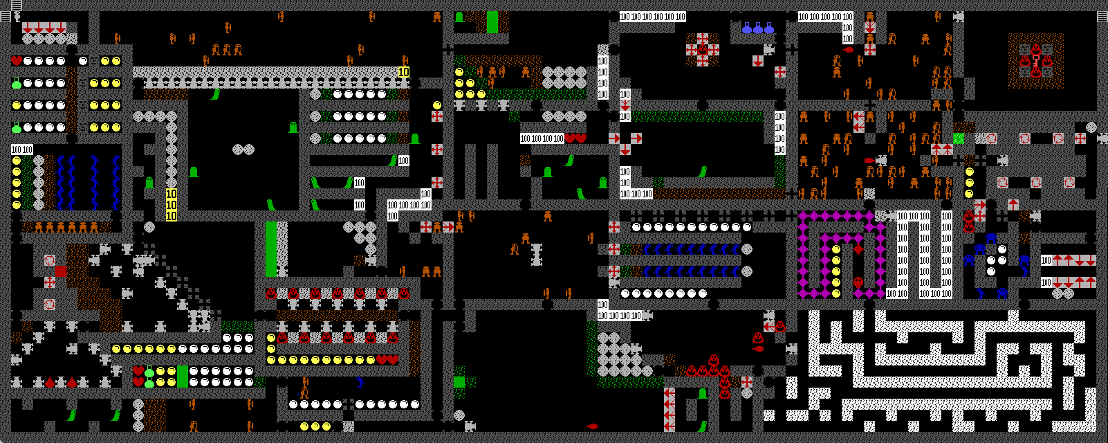 Map of Drakklor's last level